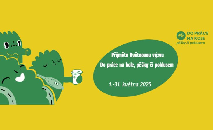 Do práce na kole je projekt Zdravého města Hodonín.
Jednou z akcí v rámci této výzvy je i 